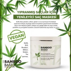 BAMBOO BASED DAMAGE HAıR YIPRANMIŞ SAÇLARA ÖZEL ORGANİK VEGAN SAÇ BAKIM MASKE 500ML