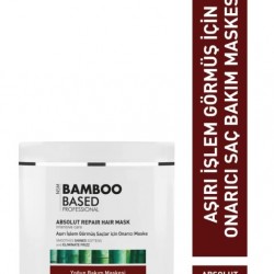 BAMBOO BASED KERATİNLİ AŞIRI YIPRANMIŞ SAÇLAR İÇİN ONARICI BAKIM MASKE 500ML