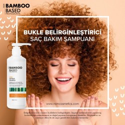 BAMBOO BASED DALGALI- PERMALI-KIVIRCIK SAÇLAR İÇİN BUKLE BELİRGİNLEŞTİRİCİ ŞAMPUAN  500ML