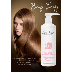 Beauty Therapy bt Profesyonel Cremask Keratin&Biotin SPF15 Durulanmayan Pürüzsüzleştirici Saç Bakım Kremi 500ml