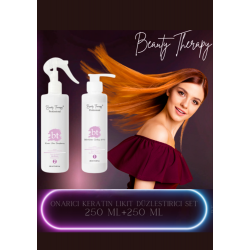 Beauty Therapy bt Professional Kolay Keratin Yoğun Bakım Onarıcı Likit Düzleştirici Set 250ml+250ml