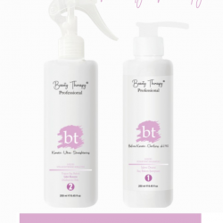 Beauty Therapy bt Professional Kolay Keratin Yoğun Bakım Onarıcı Likit Düzleştirici Set 250ml+250ml