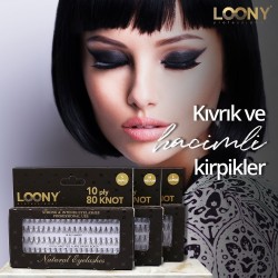 LOONY DİPli KİRPİK 10 PLY - KNOT 80'Lİ