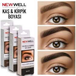 NEW WELL KAŞ & KİRPİK BOYASI 15ML+20ML AKTIVATOR