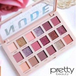 PRETTY BEAUTY NEW NUDE18'LU GÖZ FARI PALETİ